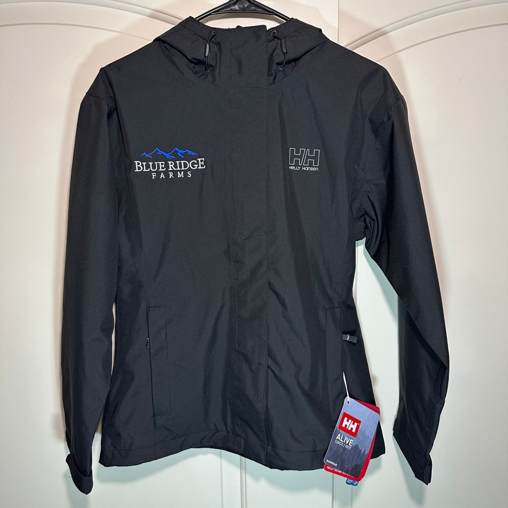 NWT Helly‎ Hansen Womens Seven J Windproof Waterproof Breathable Rain Jacket S